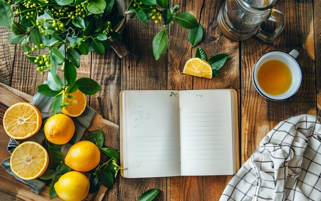 Książka kucharska i składniki